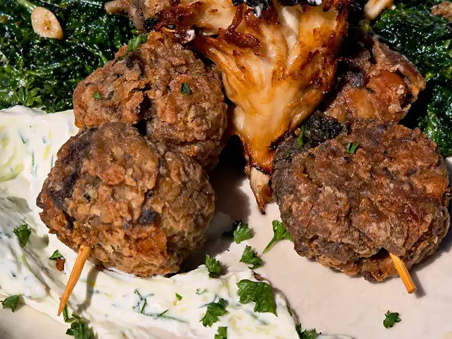 Blue House Mushroom Kofta